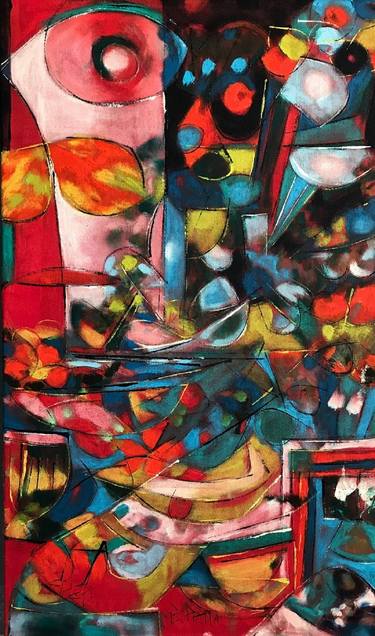 Original Abstract Expressionism World Culture Paintings by Barbara Piatti