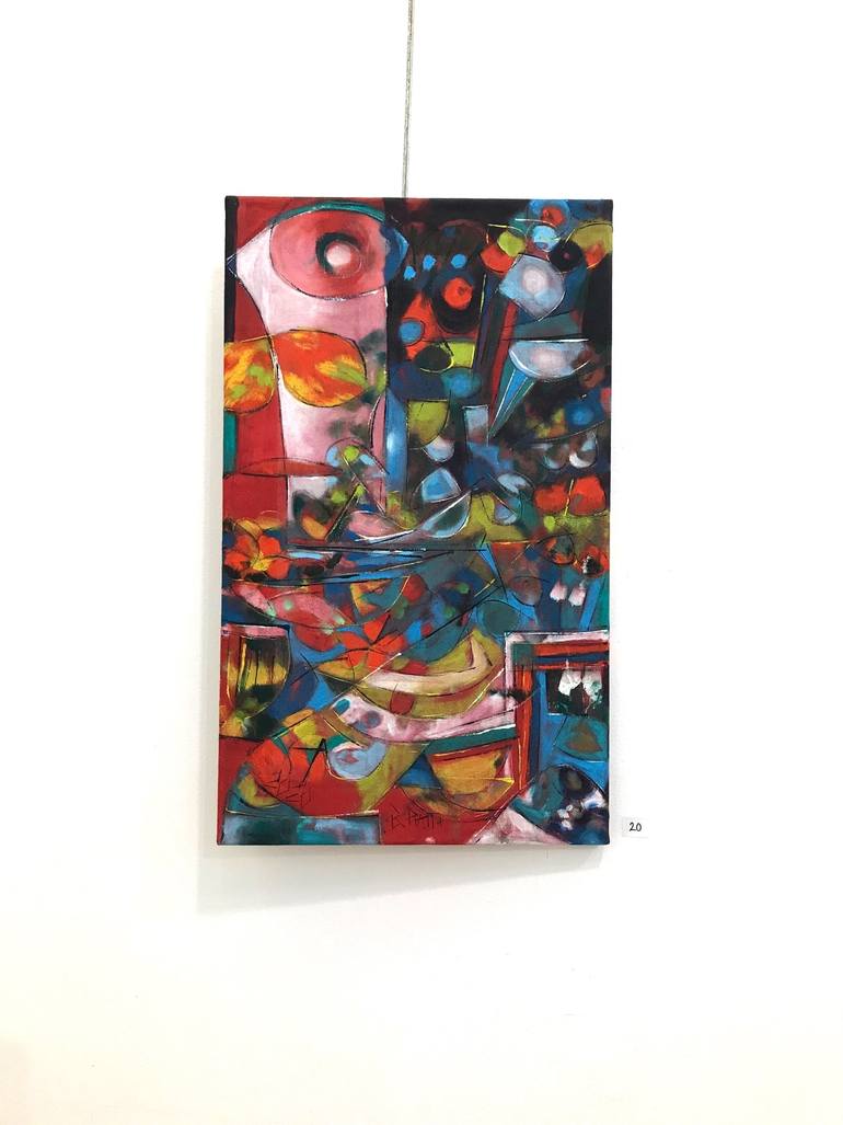 Original Abstract Expressionism Other Painting by Barbara Piatti