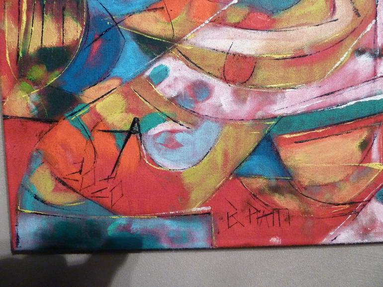 Original Abstract Expressionism Other Painting by Barbara Piatti