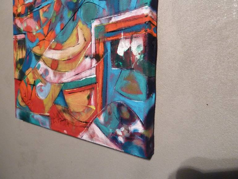 Original Abstract Expressionism Other Painting by Barbara Piatti