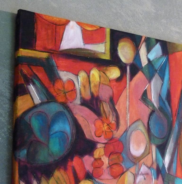 Original Abstract Expressionism Popular culture Painting by Barbara Piatti