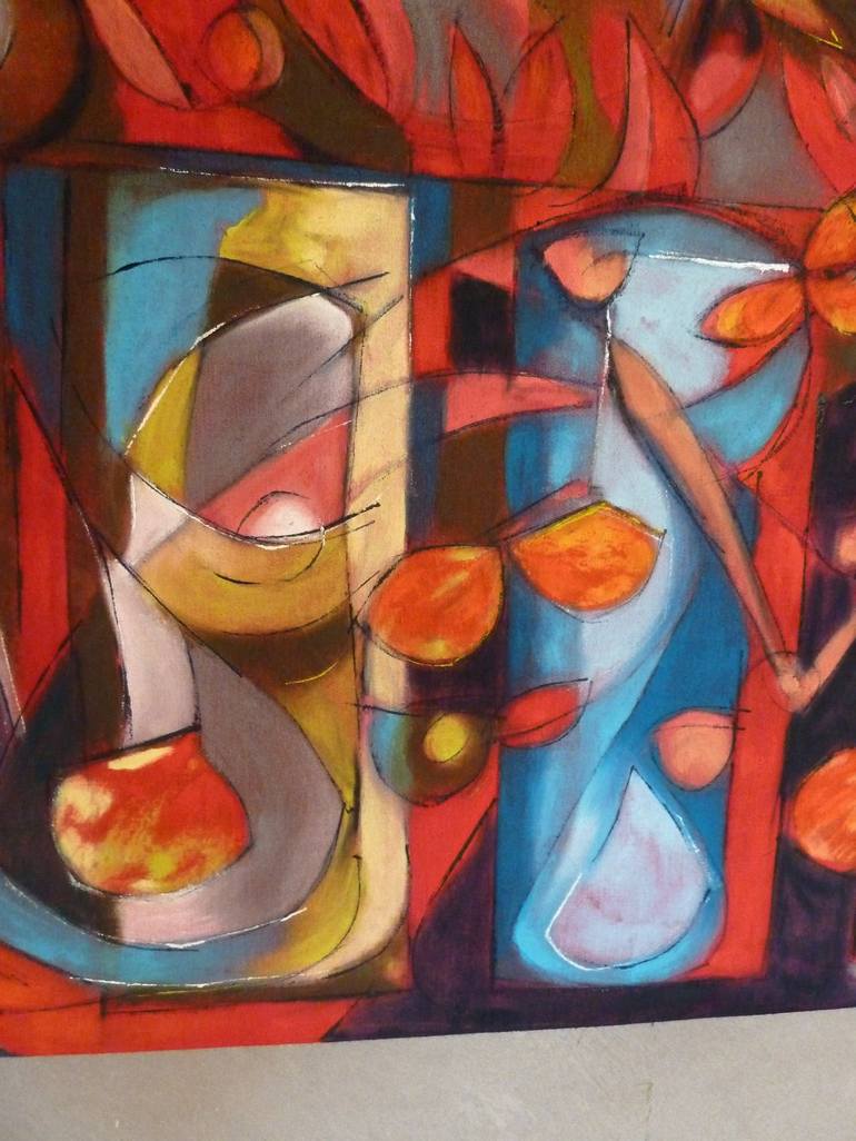 Original Abstract Expressionism Popular culture Painting by Barbara Piatti