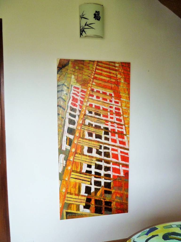 Original Cities Painting by Barbara Piatti