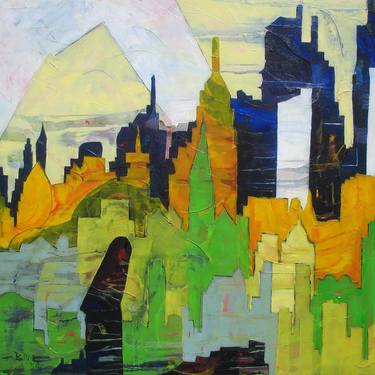 Original Cities Paintings by Barbara Piatti