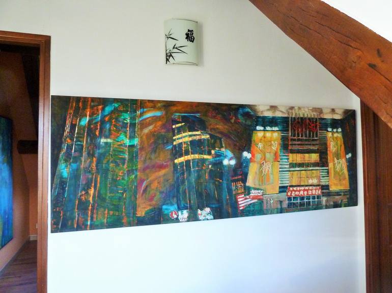 Original Cities Painting by Barbara Piatti