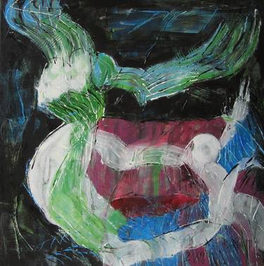 Original Abstract Expressionism Culture Paintings by Barbara Piatti