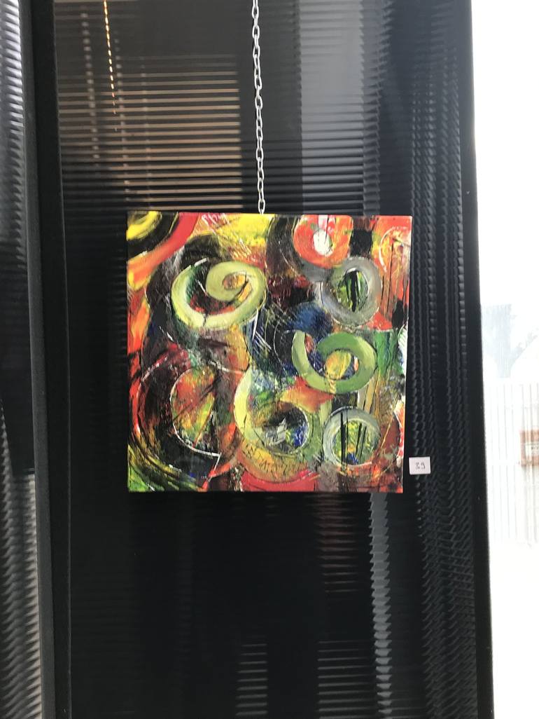 Original Abstract Painting by Barbara Piatti