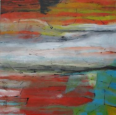 Print of Abstract Expressionism Seascape Paintings by Barbara Piatti