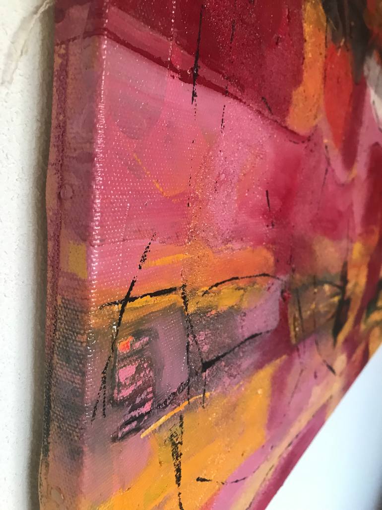 Original Abstract Expressionism Seascape Painting by Barbara Piatti
