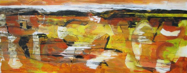 Print of Abstract Expressionism Seascape Paintings by Barbara Piatti