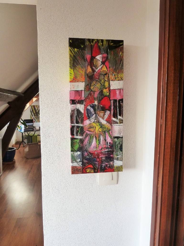 Original World Culture Painting by Barbara Piatti