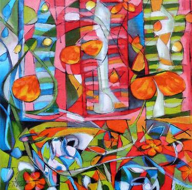 Print of Abstract Expressionism Fantasy Paintings by Barbara Piatti