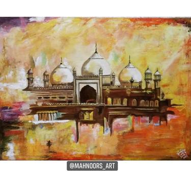 Original Abstract Expressionism Abstract Paintings by Mahnoor Fatima