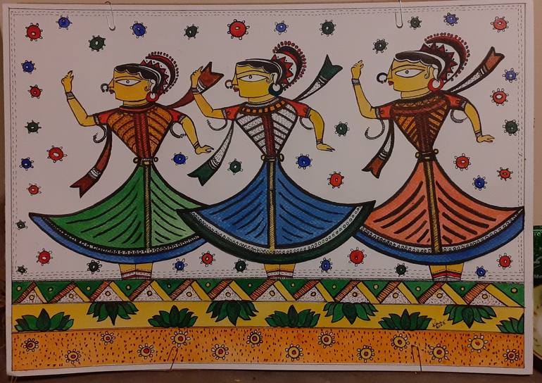 folk paintings of bengal