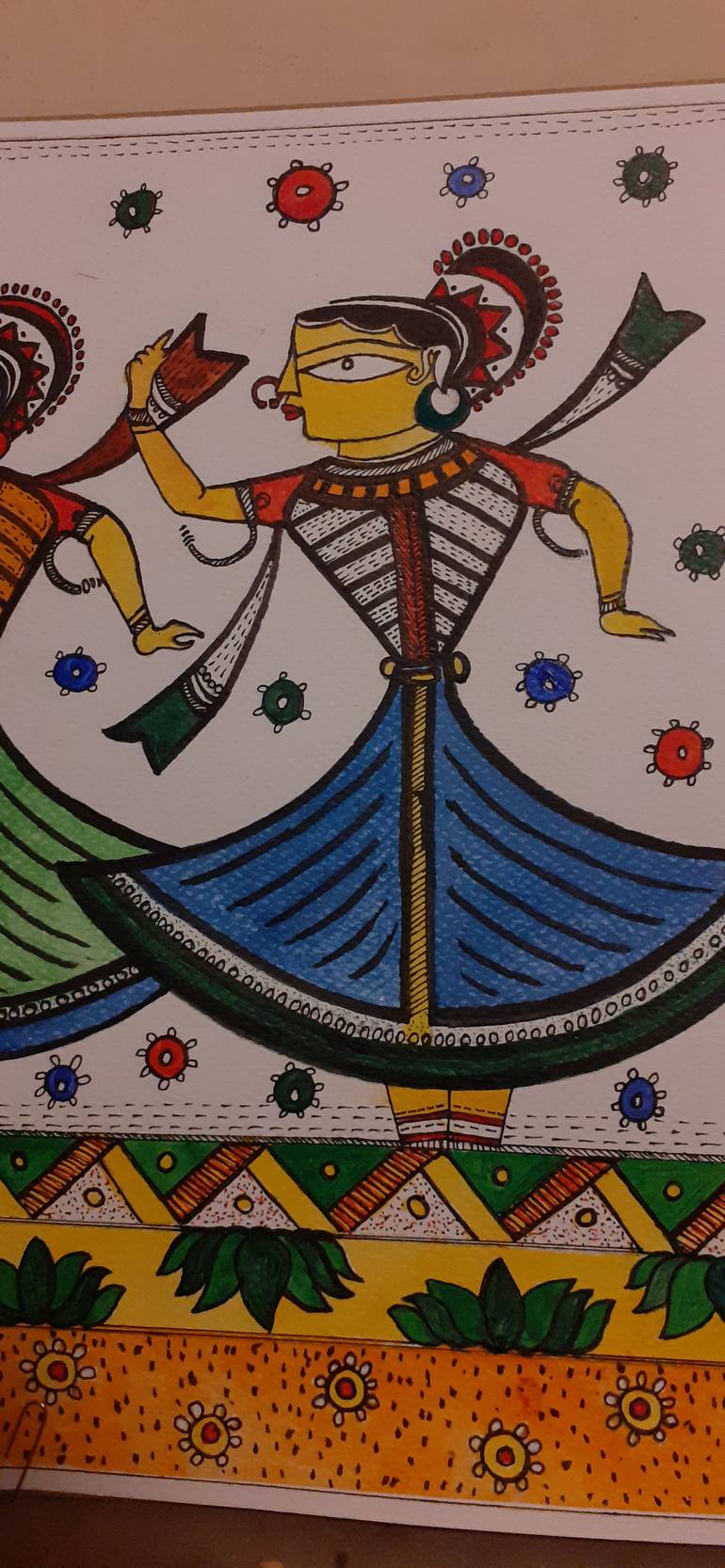 Original Folk Pop Culture/Celebrity Painting by Talha Bin Shams