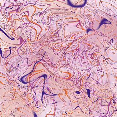 Print of Abstract Expressionism Patterns Digital by Susi Rog