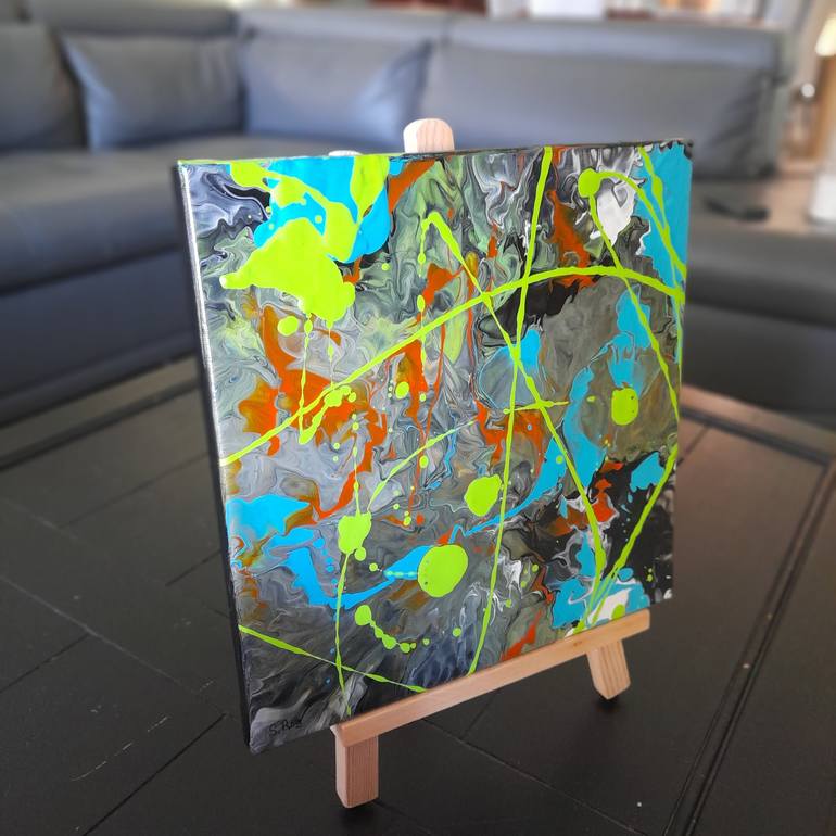 Original Fine Art Abstract Painting by Susi Rog