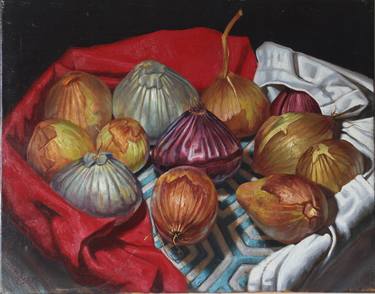 Original Classicism Still Life Painting by Asem Ahmed