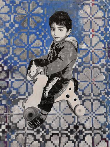 Print of Children Paintings by Mohammed Jahlash