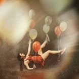 Anna-Valeria with balloons - Limited Edition of 1 by Stefan Kamenov