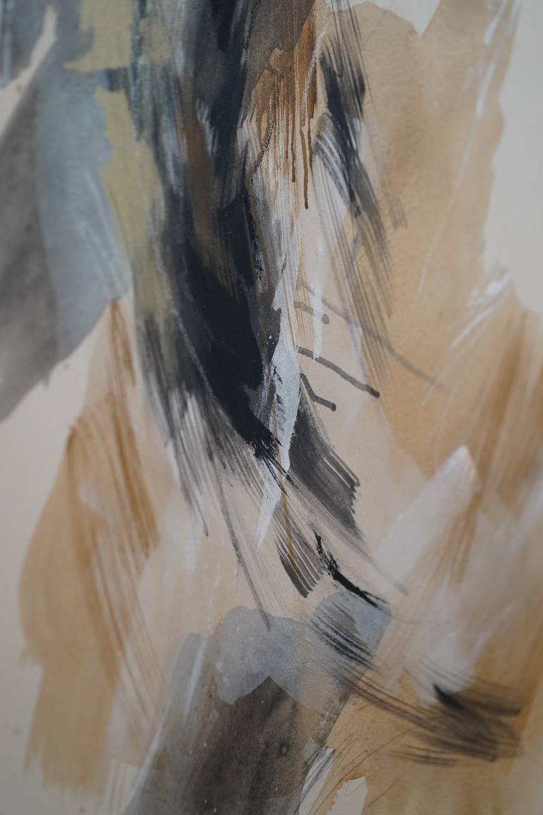 Original Abstract Expressionism Abstract Painting by Ann-Christin Kurtze