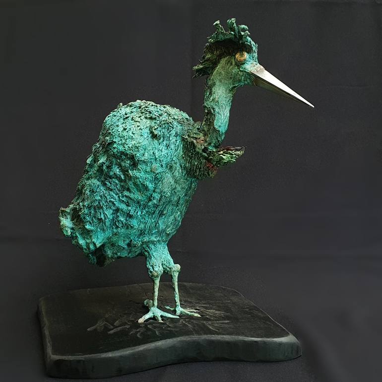 Original Expressionism Animal Sculpture by Wichert van Engelen