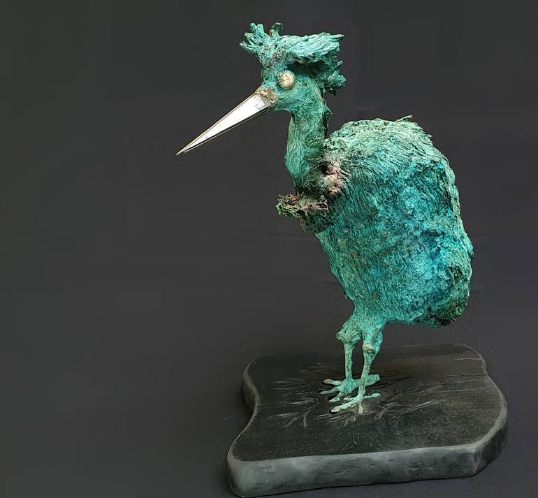 Original Expressionism Animal Sculpture by Wichert van Engelen