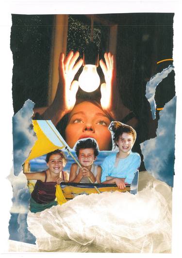 Print of Documentary Children Collage by Natalia Mykolaenko