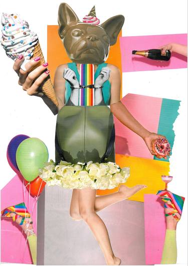 Print of Fashion Collage by Natalia Mykolaenko