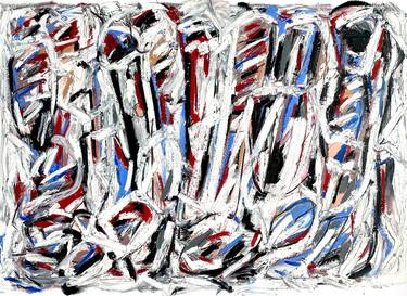 Original Abstract Expressionism Abstract Drawings by Greg Bryce