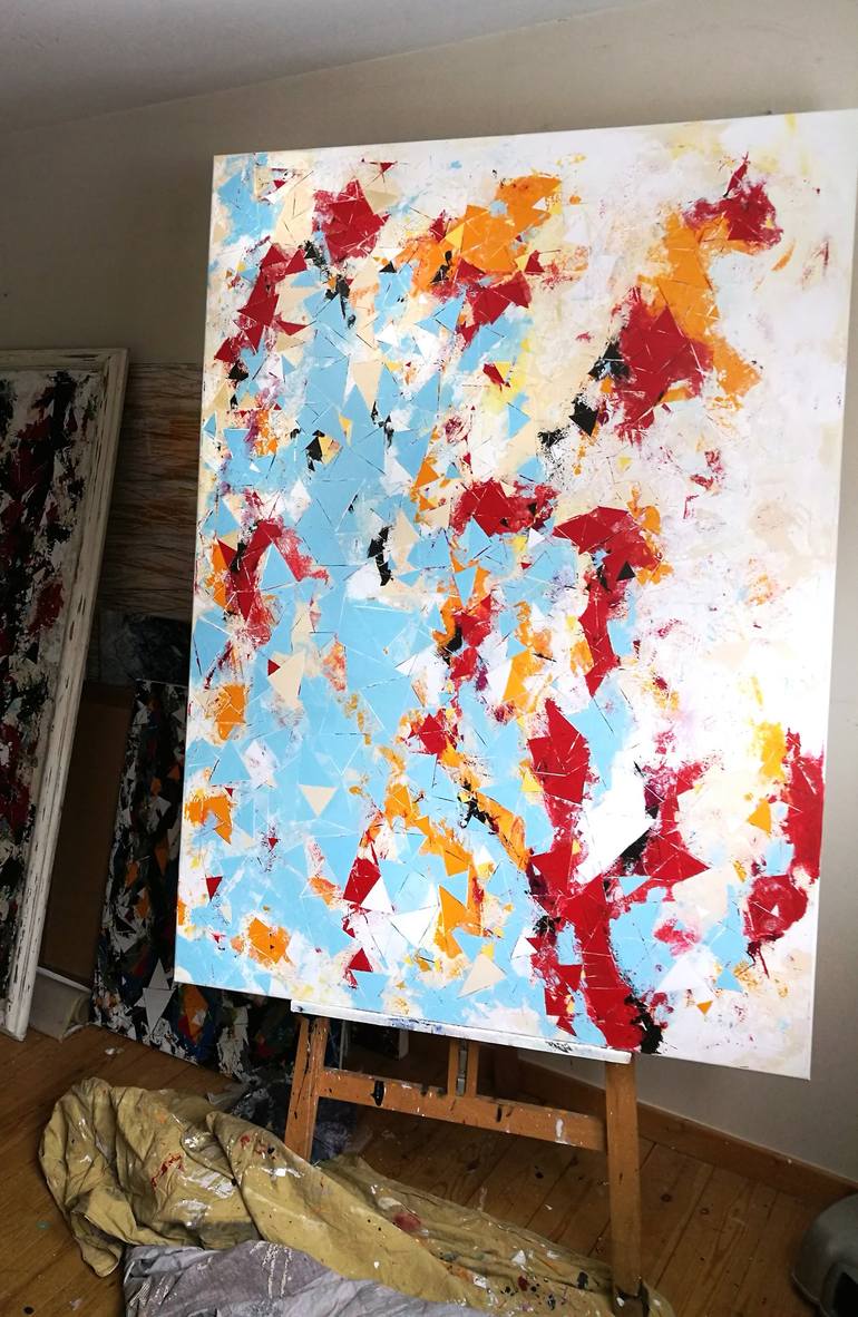 Original Abstract Painting by Greg Bryce