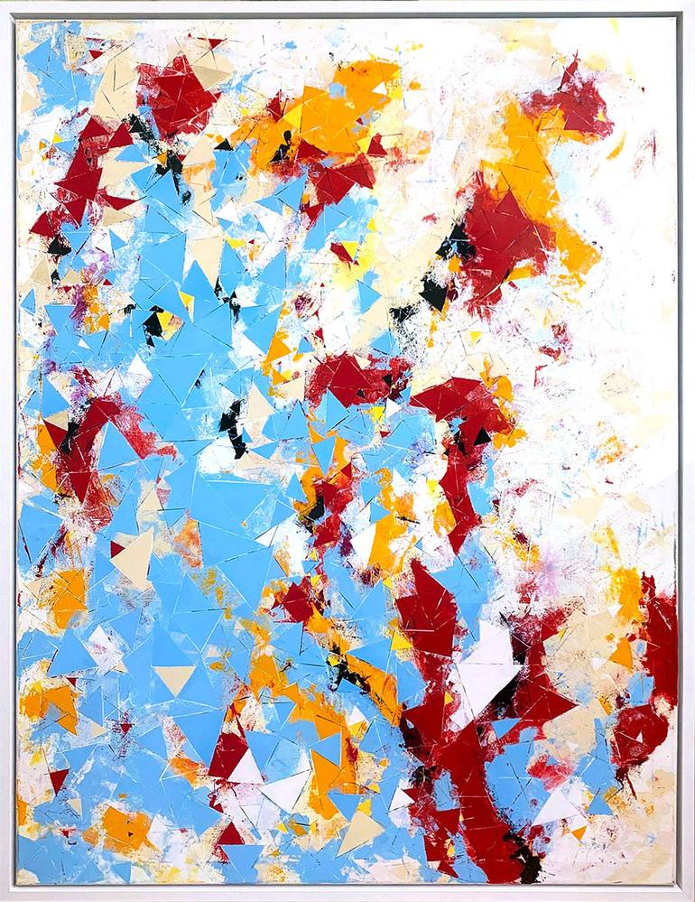 Original Abstract Expressionism Abstract Painting by Greg Bryce