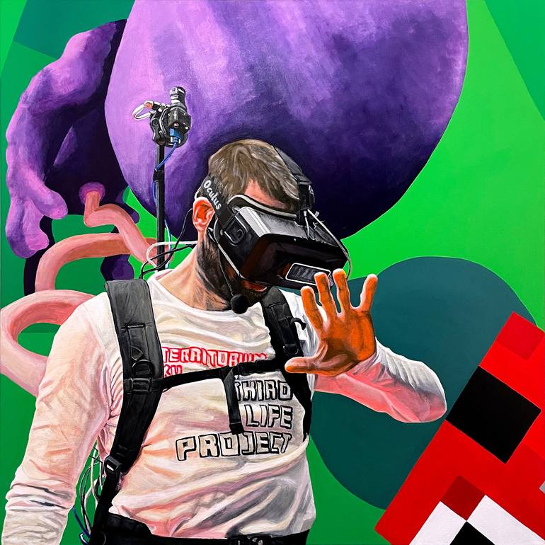 Print of Conceptual Science/Technology Paintings by Milan LovišKa