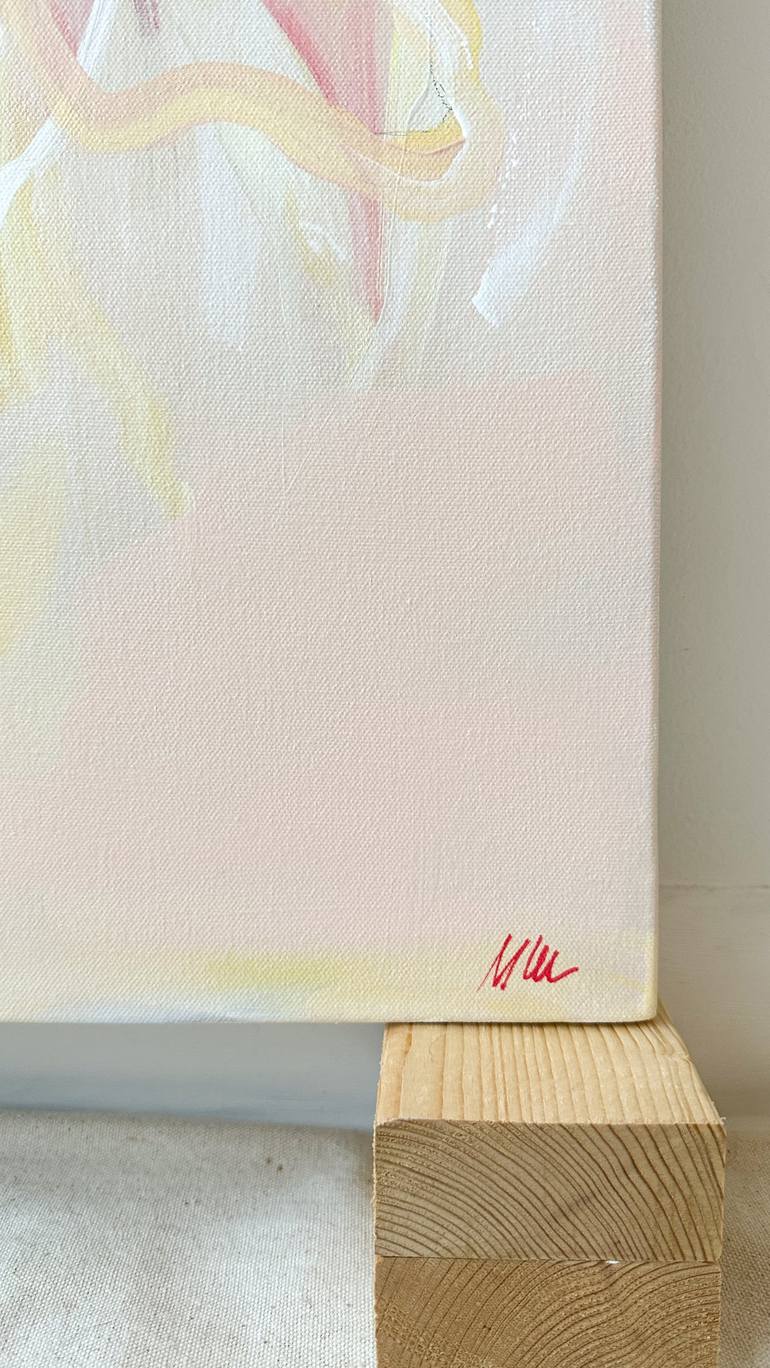 Original Abstract Botanic Painting by Monica Lee Rich