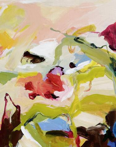 Original Abstract Expressionism Abstract Paintings by Monica Lee Rich