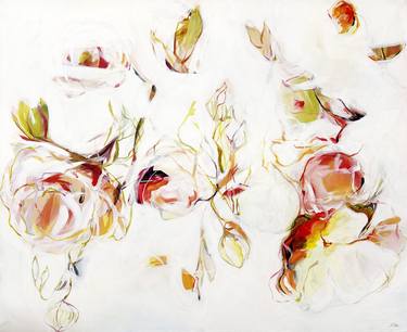 Original Impressionism Botanic Painting by Monica Lee Rich