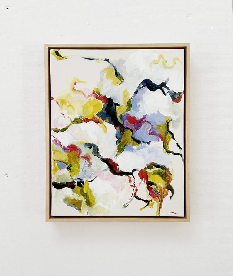 Original Abstract Expressionism Abstract Paintings by Monica Lee Rich