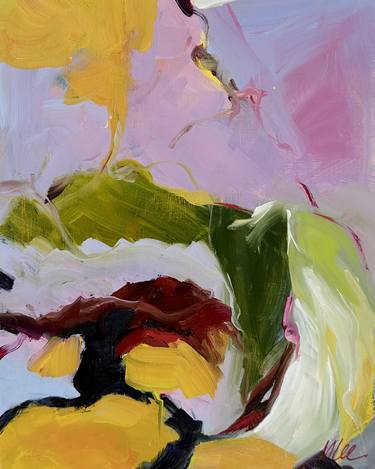 Original Abstract Expressionism Abstract Paintings by Monica Lee Rich