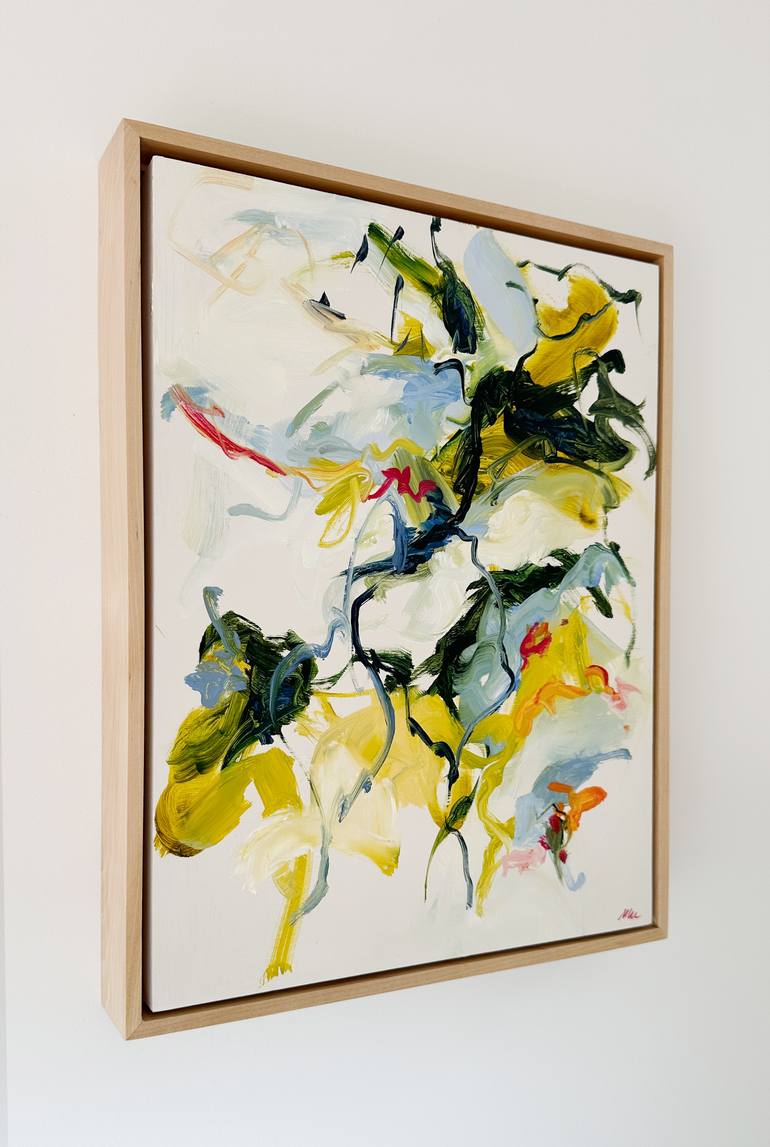 Original Abstract Expressionism Abstract Painting by Monica Lee Rich