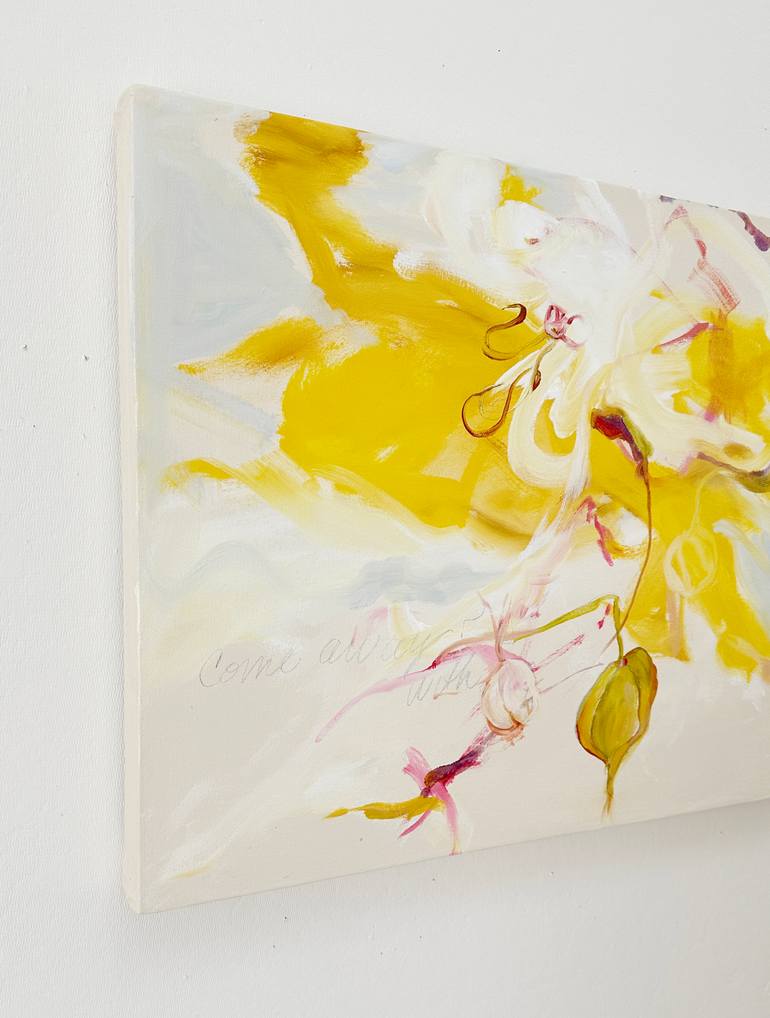 Original Abstract Expressionism Landscape Painting by Monica Lee Rich