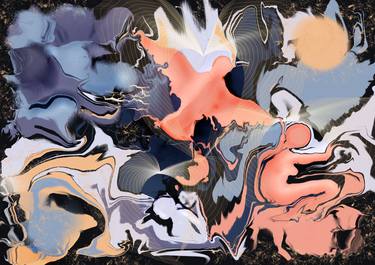 Original Fine Art Abstract Digital by Valentina Мalechkova
