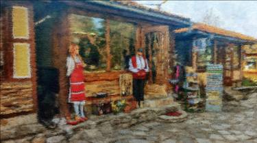 Original Folk Places Digital by Valentina Мalechkova