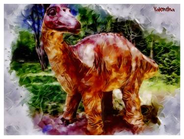 Original Fine Art Animal Digital by Valentina Мalechkova