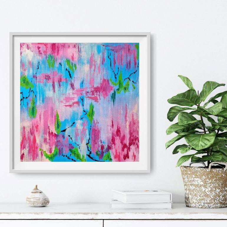 Original Contemporary Abstract Painting by Alena Yemelianova