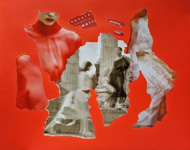 Original Conceptual Women Collage by Alena Yemelianova