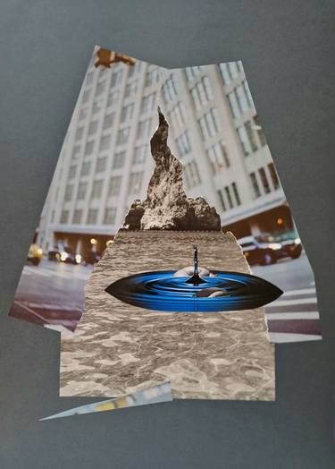 Original Conceptual Architecture Collage by Alena Yemelianova