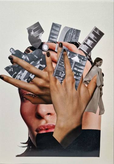 Original Conceptual Women Collage by Alena Yemelianova