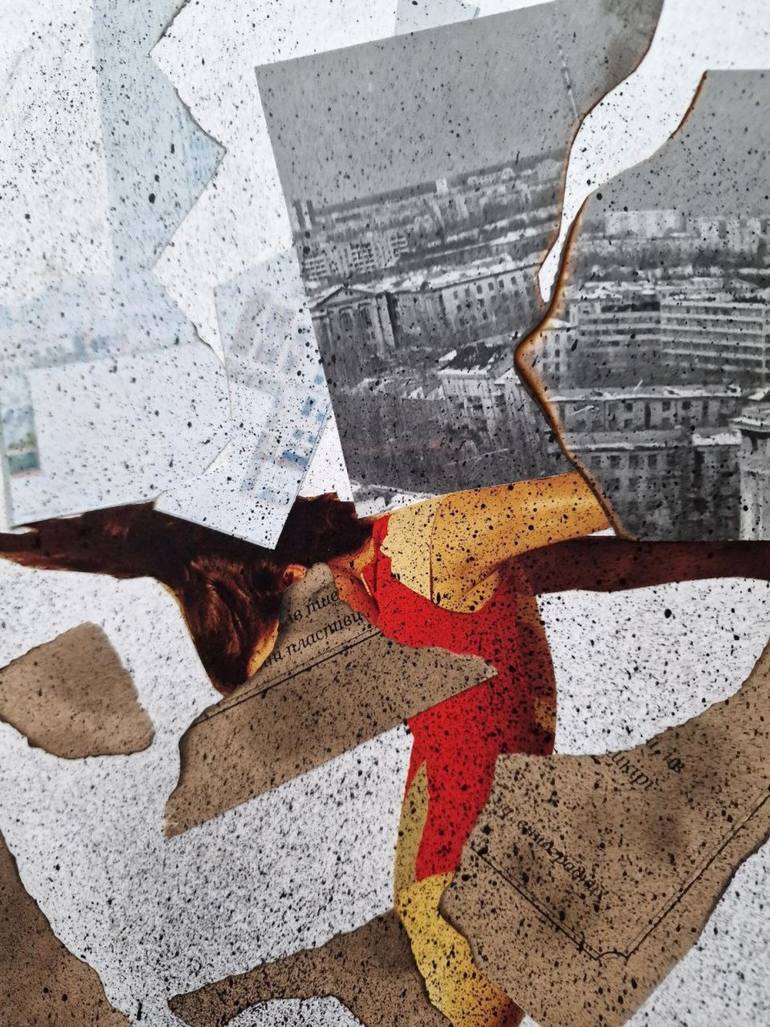 Original Conceptual Women Collage by Alena Yemelianova