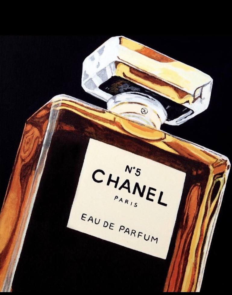 How to draw a Chanel perfume bottle / Easy drawings / drawings for  beginners 