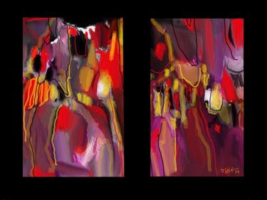 Original Abstract Digital by Dale Gibbs